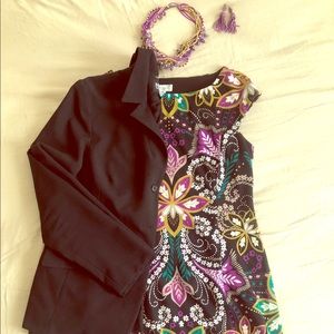 Maggy L. A-Line Knee-Length Dress